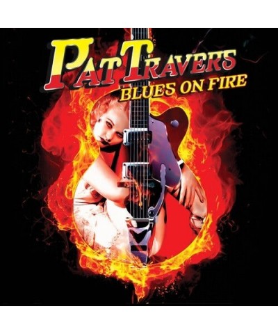 $6.00 Pat Travers BLUES ON FIRE - RED Vinyl Record Vinyl