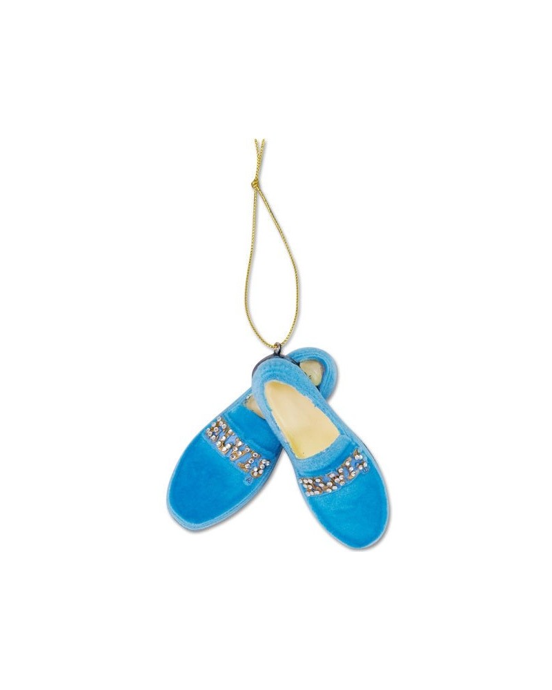 $6.14 Elvis Presley Blue Suede Shoes Ornament Decor