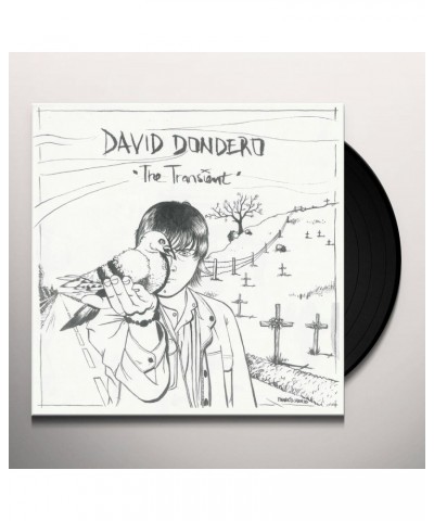 $7.35 David Dondero TRANSIENT (BLACK & WHITE VINYL) Vinyl Record Vinyl