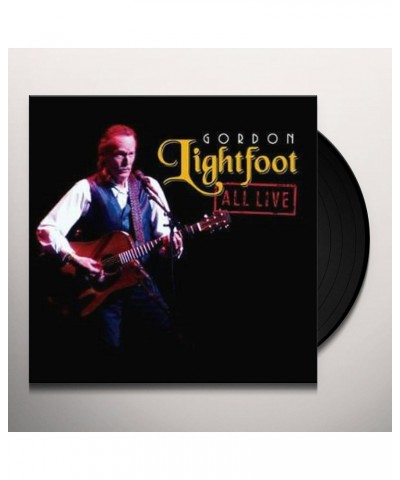 $23.45 Gordon Lightfoot All Live Vinyl Record Vinyl