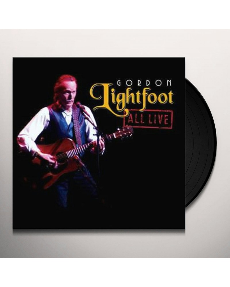 $23.45 Gordon Lightfoot All Live Vinyl Record Vinyl