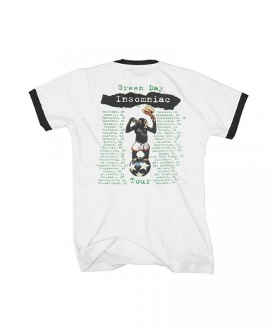 $15.10 Green Day Monkey Ringer T-Shirt Shirts