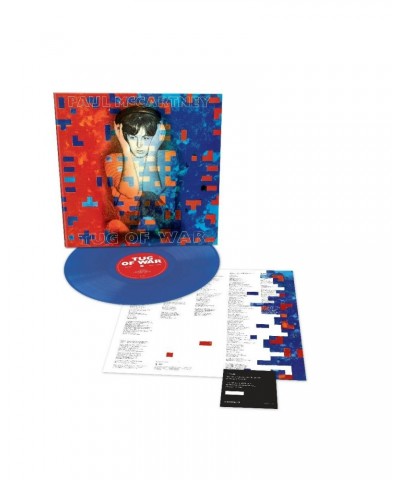 $10.80 Paul McCartney Tug of War - Limited Edition - Blue LP (Vinyl) Vinyl