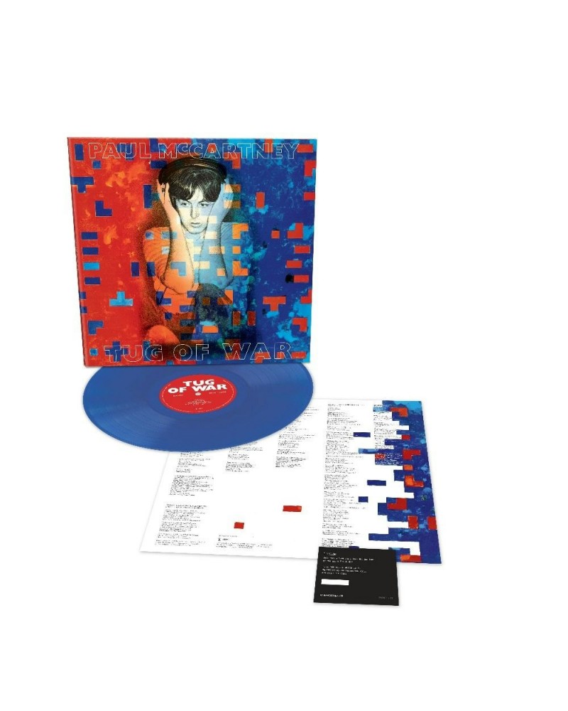 $10.80 Paul McCartney Tug of War - Limited Edition - Blue LP (Vinyl) Vinyl