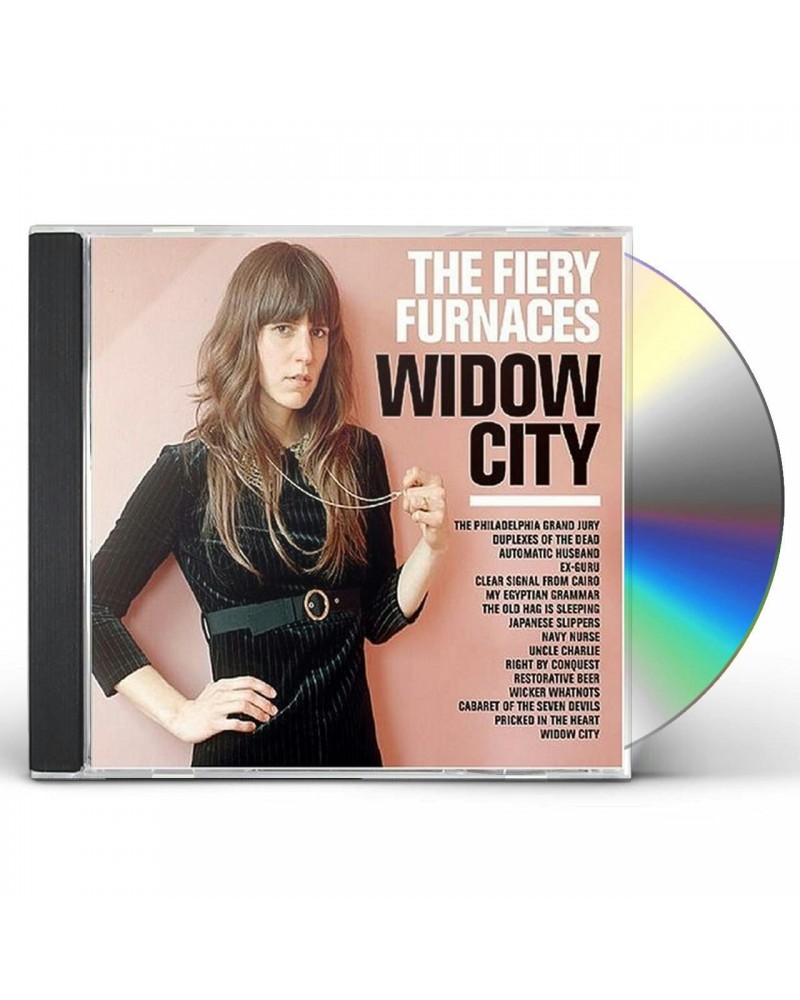 $5.94 The Fiery Furnaces WIDOW CITY CD CD