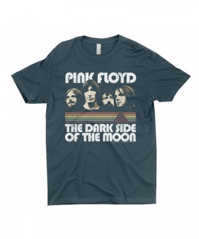 $7.49 Pink Floyd T-Shirt | Dark Side Of The Moon Retro Design Distressed Shirt Shirts