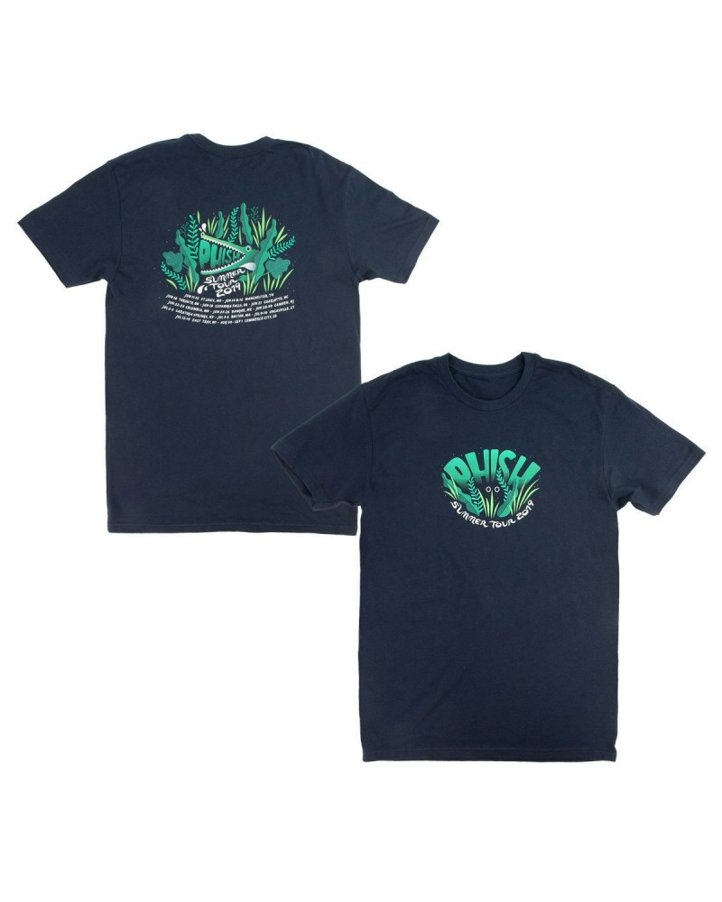 $4.50 Phish Summer Swampy 2019 Tour Tee on Navy Shirts