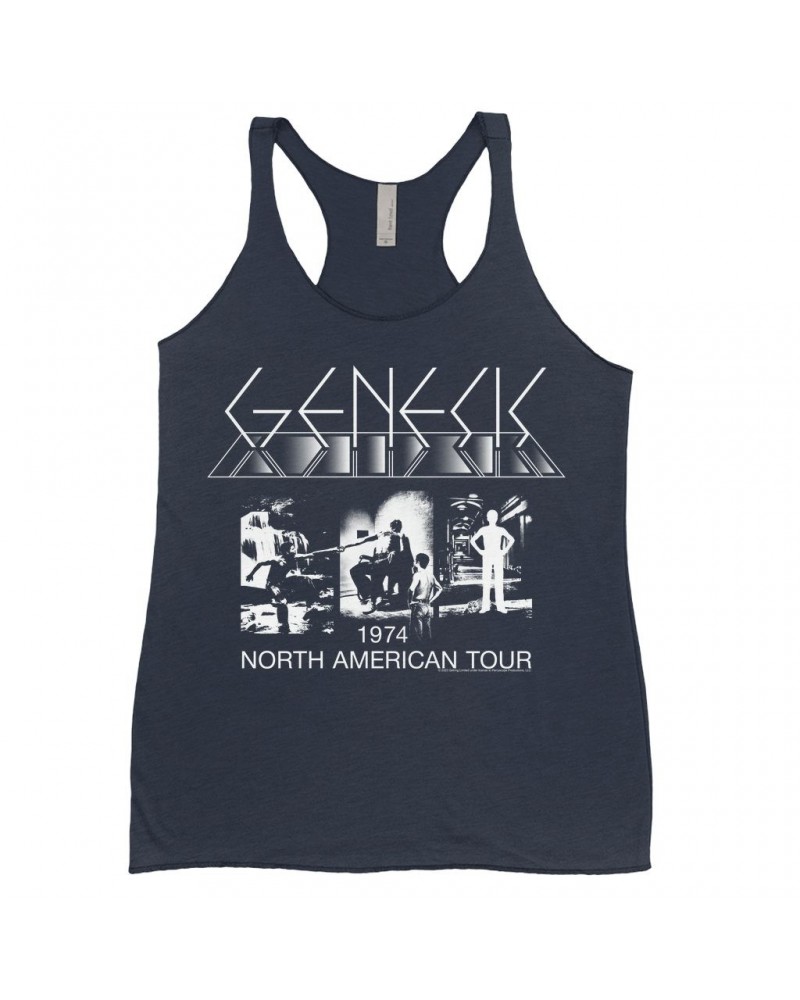 $13.03 Genesis Ladies' Tank Top | 1974 North American Tour Shirt Shirts