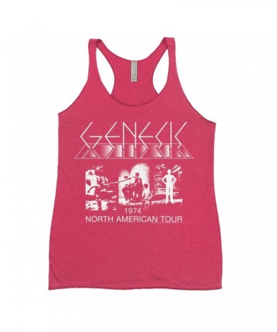 $13.03 Genesis Ladies' Tank Top | 1974 North American Tour Shirt Shirts