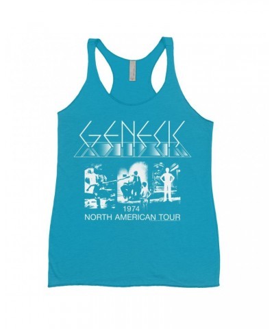 $13.03 Genesis Ladies' Tank Top | 1974 North American Tour Shirt Shirts