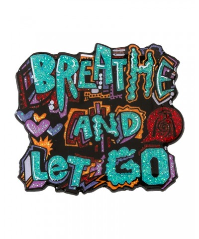 $6.80 Mihali Breathe and Let Go Pin - Glitter Variant Accessories