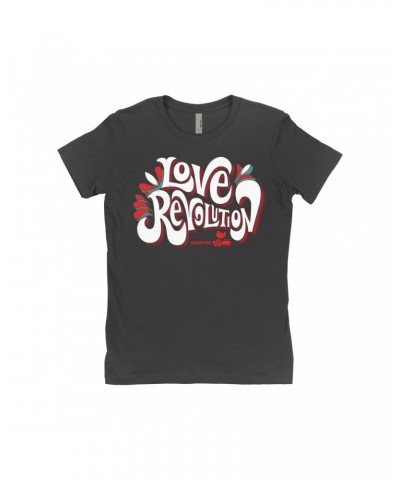 $7.49 Woodstock Ladies' Boyfriend T-Shirt | Love Revolution Design Shirt Shirts