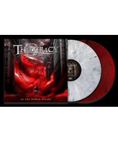 $22.94 Theocracy LP - As The World Bleeds (Ltd.White/Red Vinyl) Vinyl