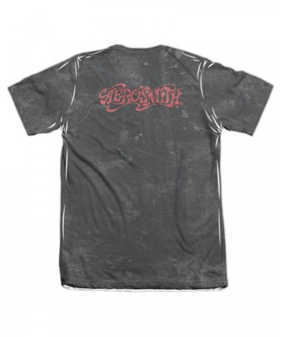 $12.74 Aerosmith Shirt | STAGE (FRONT/BACK PRINT) Tee Shirts