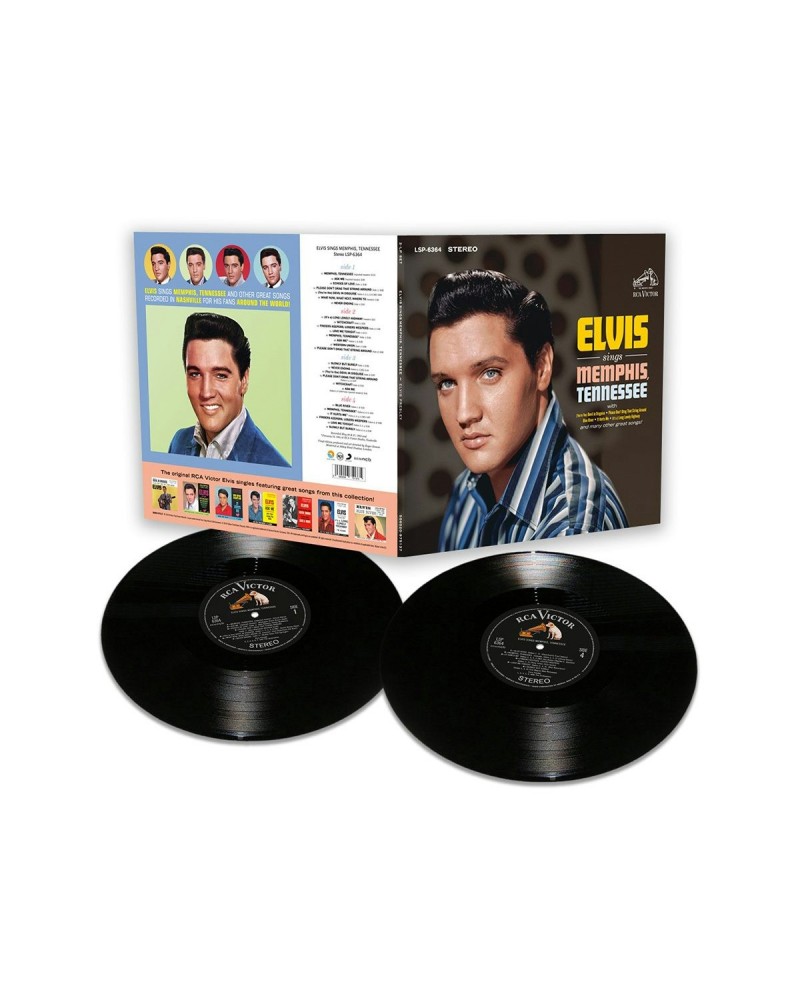 $17.01 Elvis Presley Sings Memphis Tennessee FTD (2-disc) LP (Vinyl) Vinyl