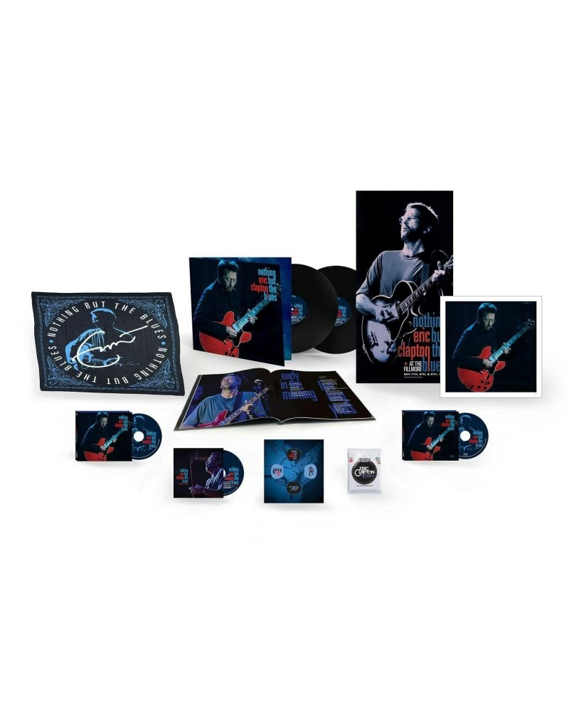 $102.50 Eric Clapton Nothing But The Blues (2LP/2CD/Blu-Ray/Book/Extras) Box Set (Vinyl) Vinyl