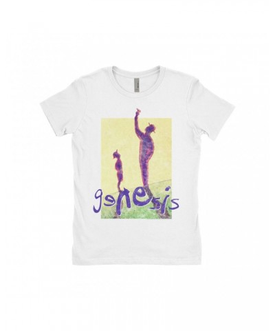 $8.98 Genesis Ladies' Boyfriend T-Shirt | Distressed We Can't Dance Album Shirt Shirts