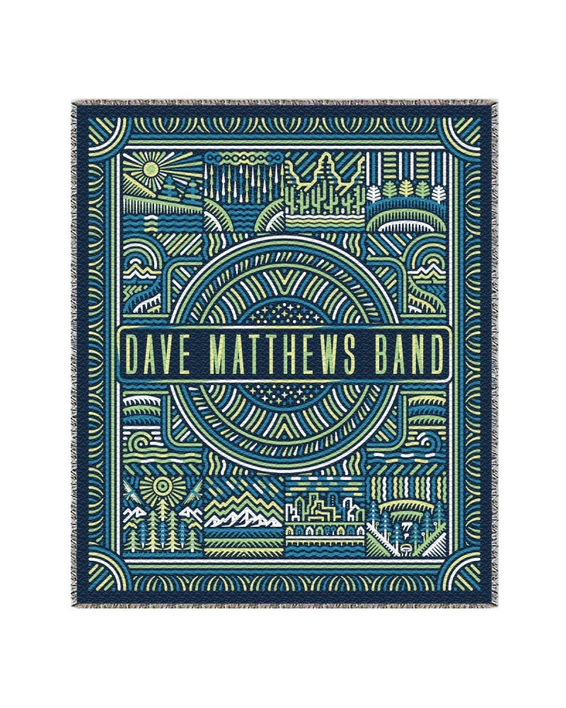 $24.75 Dave Matthews Band Landscape Blanket Blankets