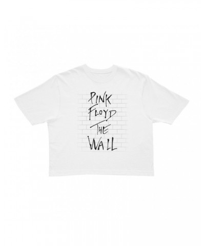 $8.35 Pink Floyd Ladies' Crop Tee | The Wall Art Crop T-shirt Shirts