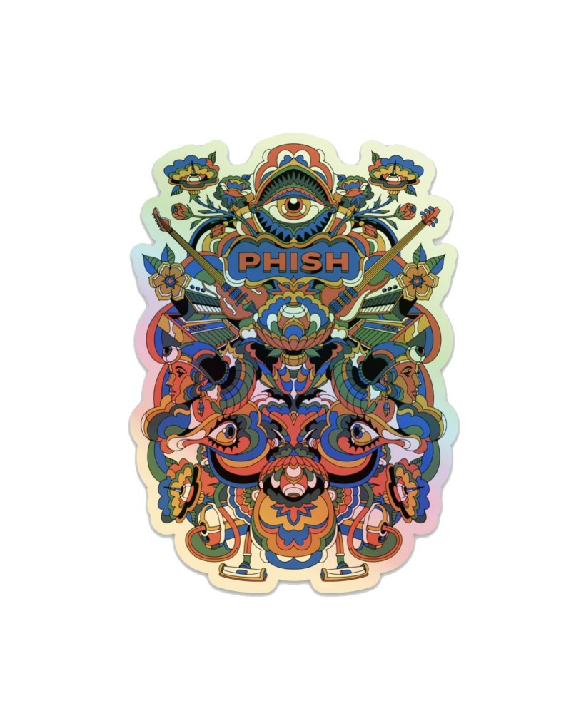 $2.10 Phish Visible Holographic Sticker Accessories