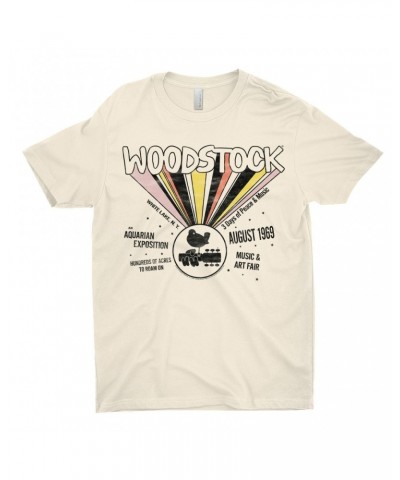 $9.23 Woodstock T-Shirt | An Aquarian Exposition Shirt Shirts