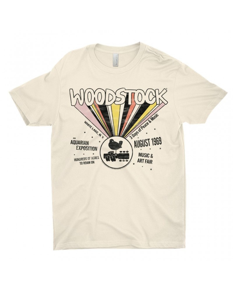 $9.23 Woodstock T-Shirt | An Aquarian Exposition Shirt Shirts