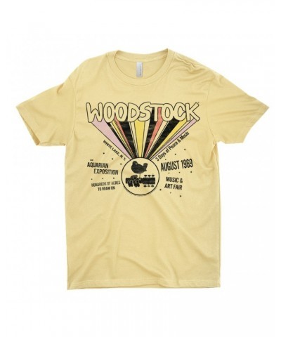 $9.23 Woodstock T-Shirt | An Aquarian Exposition Shirt Shirts