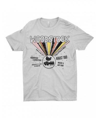 $9.23 Woodstock T-Shirt | An Aquarian Exposition Shirt Shirts