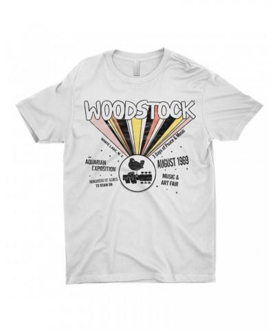 $9.23 Woodstock T-Shirt | An Aquarian Exposition Shirt Shirts