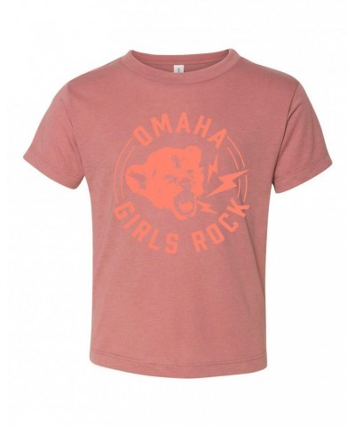 $7.60 Bright Eyes Omaha Girls Rock | Cub Youth T-Shirt Kids