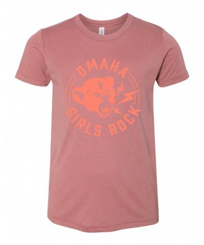 $7.60 Bright Eyes Omaha Girls Rock | Cub Youth T-Shirt Kids