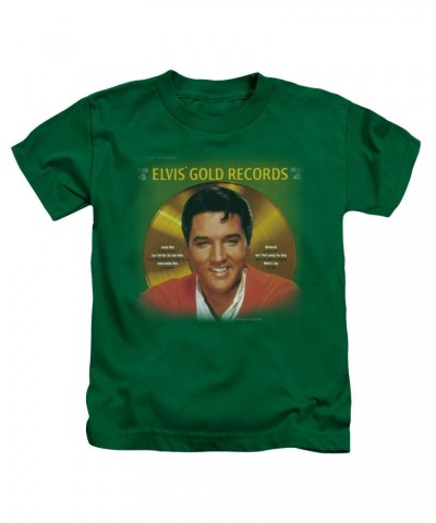 $4.48 Elvis Presley Kids T Shirt | GOLD RECORDS Kids Tee Kids