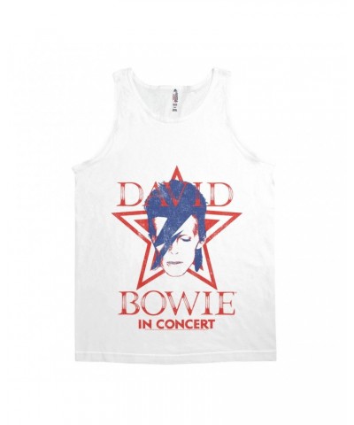 $9.98 David Bowie Unisex Tank Top | Aladdin Sane Star Power Shirt Shirts