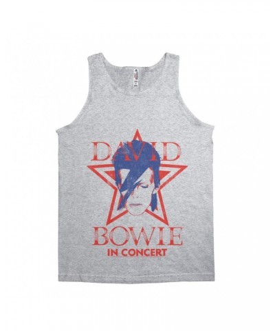 $9.98 David Bowie Unisex Tank Top | Aladdin Sane Star Power Shirt Shirts