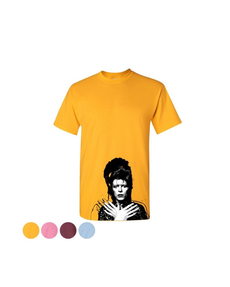 $13.50 David Bowie Women's Wig Out Graffiti T-Shirt Shirts