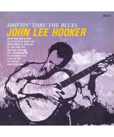 $7.36 John Lee Hooker DRIFTIN' THRU THE BLUES Vinyl Record Vinyl