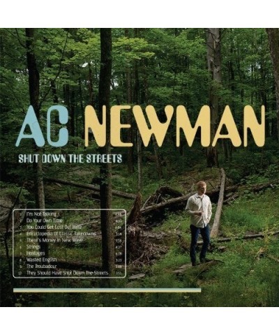 $8.80 A.C. Newman Shut Down the Streets Vinyl Record Vinyl