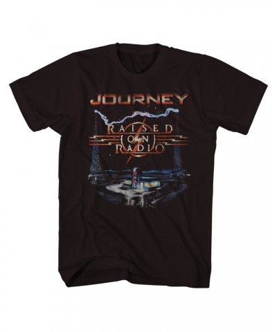 $9.73 Journey T-Shirt | Raised On The Radio Album Cover Art Shirt Shirts